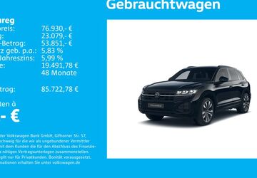 VW Touareg 5.566 km 76.930 &euro; Stuttgart-Feuerbach 70469