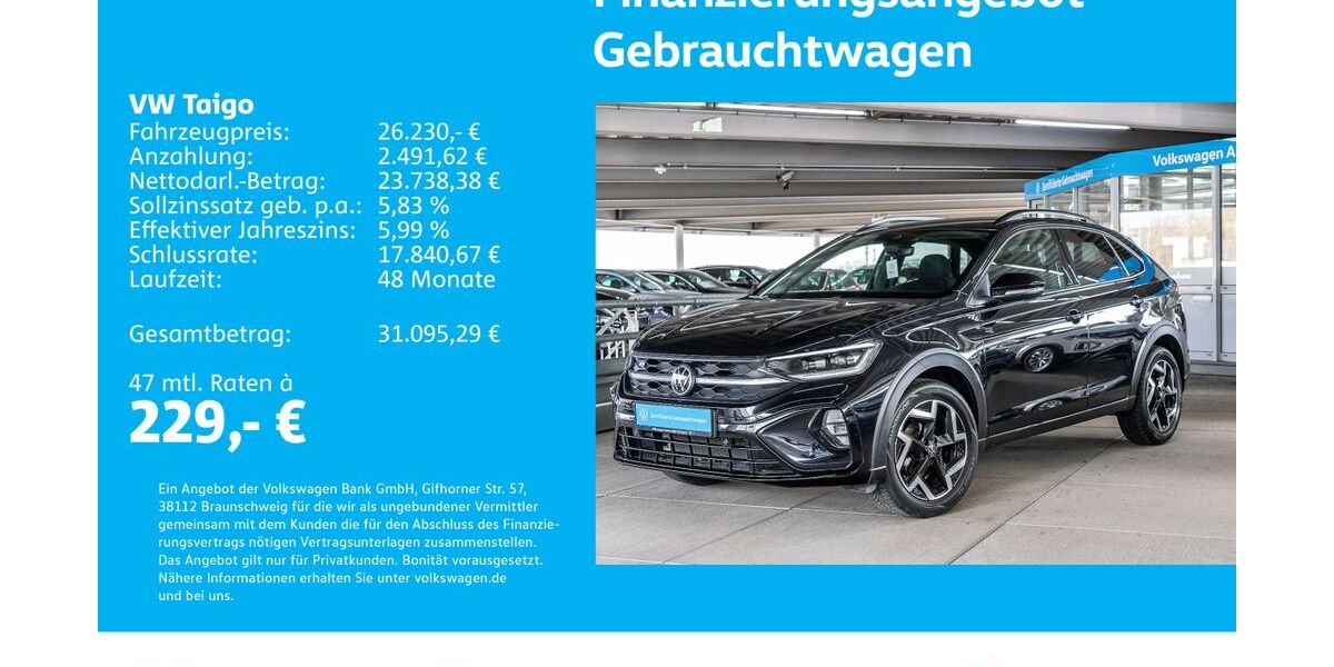 VW Taigo 26.352 km 26.230 &euro; Stuttgart-Wangen 70188