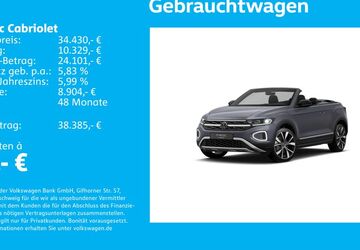 VW T-Roc 8.306 km 34.430 &euro; Stuttgart-Wangen 70188