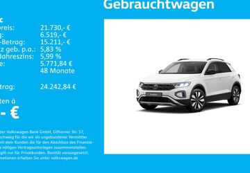 VW T-Roc 24.856 km 21.730 &euro; Stuttgart-Wangen 70188