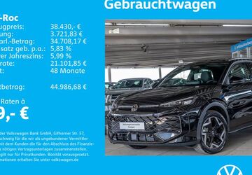 VW T-Roc 1.505 km 38.430 &euro; Stuttgart-Wangen 70188