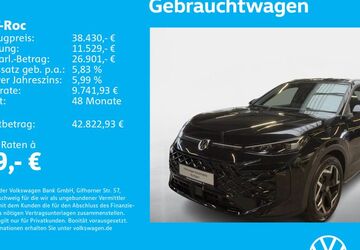 VW T-Roc 1.505 km 38.430 &euro; Stuttgart-Feuerbach 70469