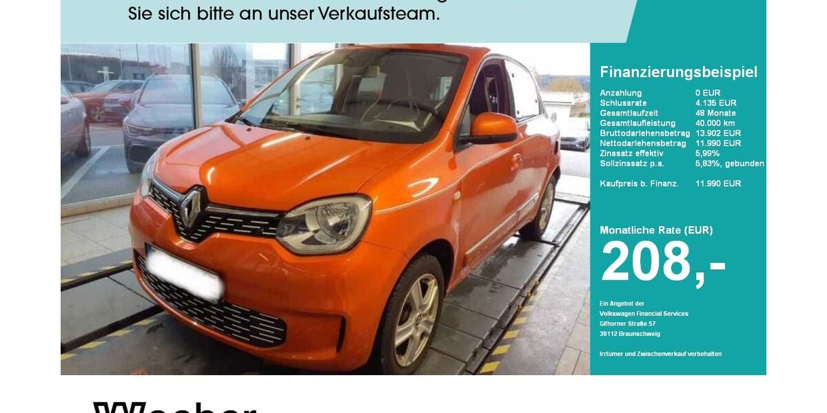 Renault Twingo 35.711 km 11.990 &euro; Leonberg 71229