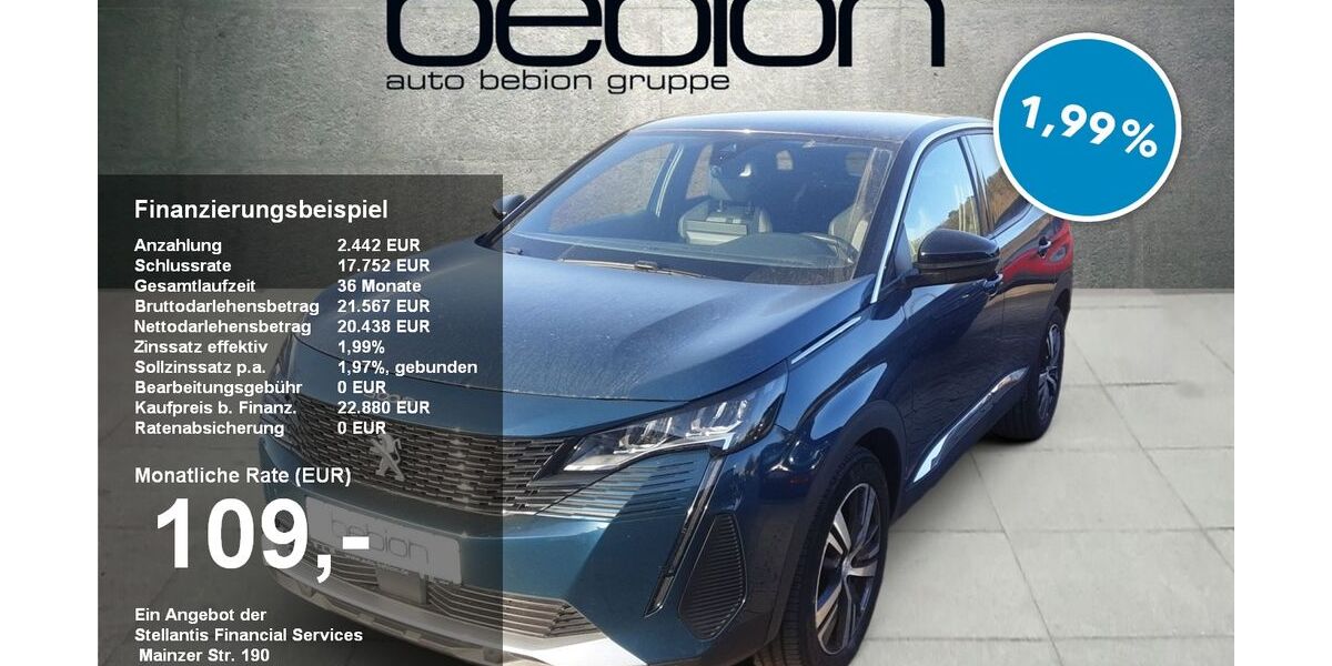 Peugeot 3008 34.270 km 22.880 &euro; Magstadt 71106
