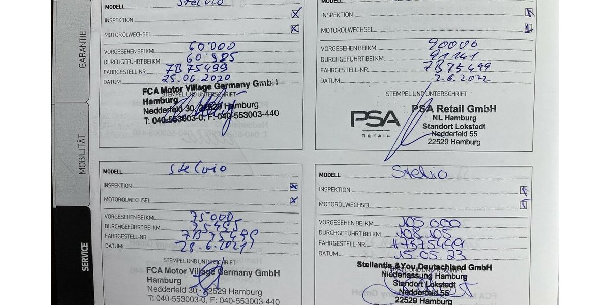 Alfa Romeo Stelvio Sprint 2.0 Turbo*2.Hand,Leder,Navi,Xenon 142.000 km 17.777 &euro; Schorndorf 73614