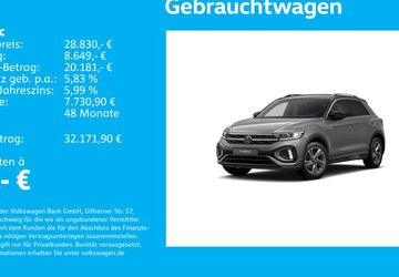 VW T-Roc 25.344 km 28.830 &euro; Stuttgart-Feuerbach 70469