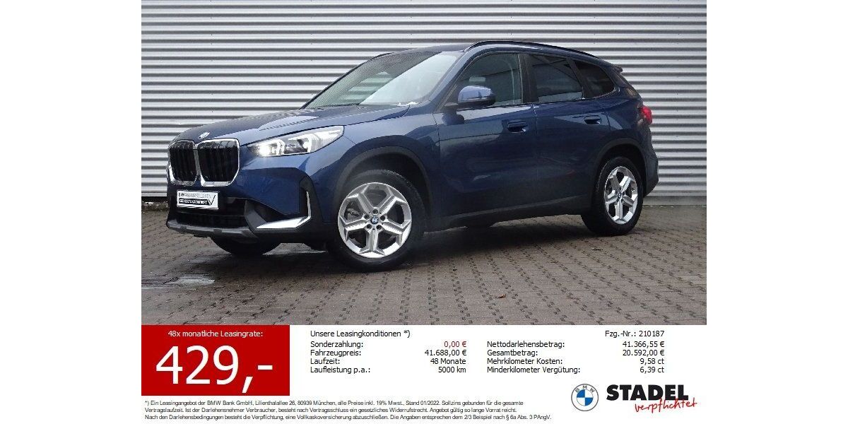 BMW X1 29.153 km 39.899 &euro; Bietigheim-Bissingen 74321