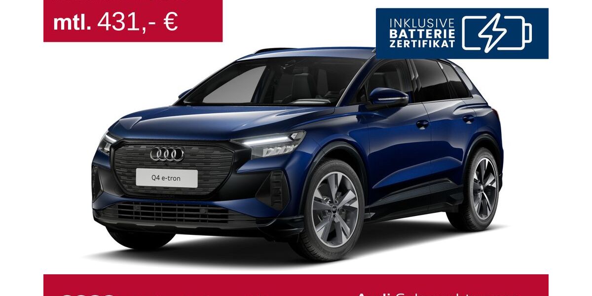 Audi Q4 e-tron 8.308 km 43.430 &euro; Ludwigsburg 71636