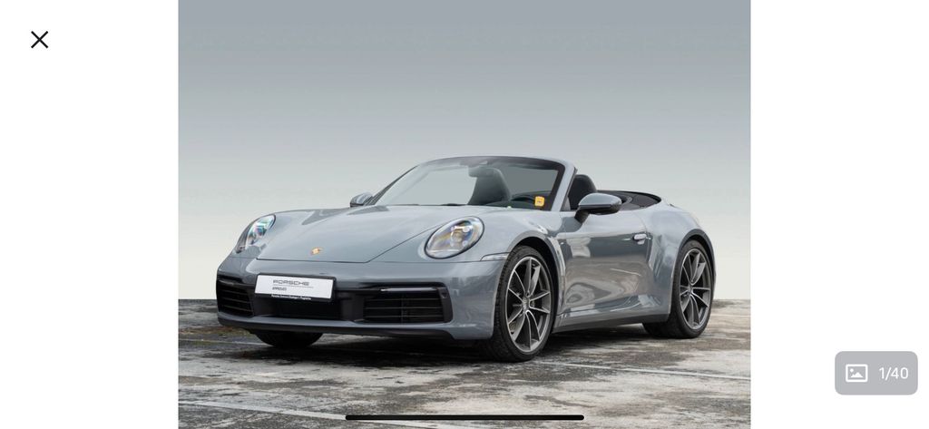 Porsche 992 23.818 km 129.999 &euro; Stuttgart 70563
