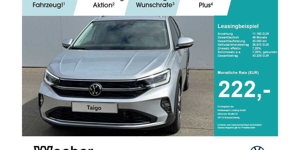 VW Taigo 4.800 km 29.970 &euro; Leonberg 71229