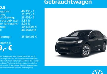 VW ID.5 11.324 km 40.930 &euro; Stuttgart-Wangen 70188