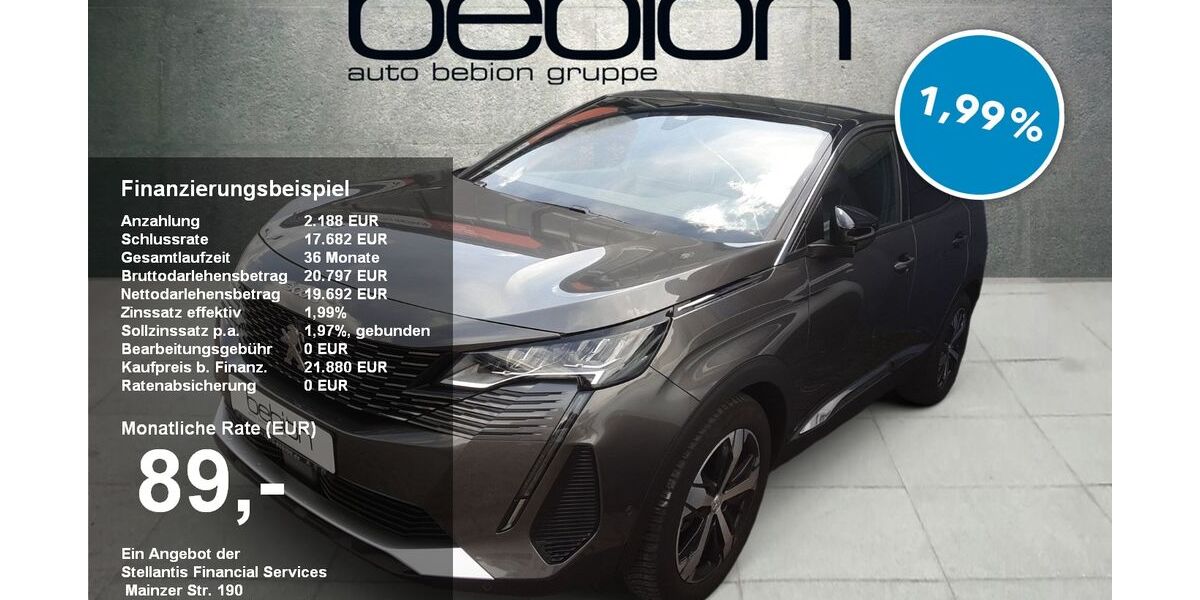 Peugeot 3008 27.100 km 21.880 &euro; Magstadt 71106