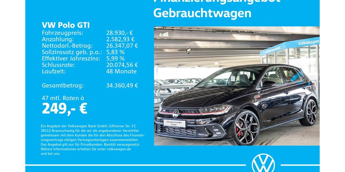 VW Polo 1.505 km 28.930 &euro; Stuttgart-Wangen 70188