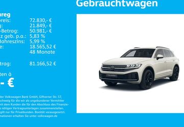 VW Touareg 6.975 km 72.830 &euro; Stuttgart-Wangen 70188