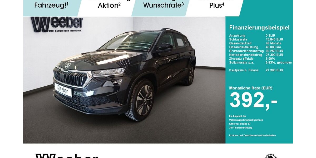 Skoda Karoq 49.366 km 27.390 &euro; Leonberg 71229