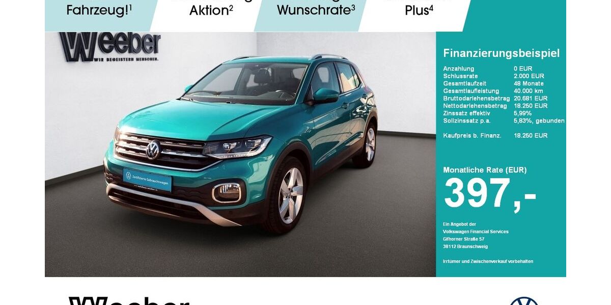 VW T-Cross 54.488 km 18.250 &euro; Leonberg 71229